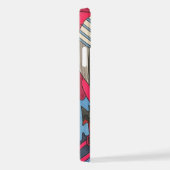 Original Art Moderne coole, wackelige Gesichtshaut iPhone Hülle (Rechte Seite)