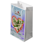 ORIGINAL ART VALENTINE'S DAY GIFT BAG KLEINE GESCHENKTÜTE (Rückseite Schrägansicht)