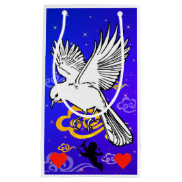 ORIGINAL ART VALENTINE'S DAY GIFT BAG KLEINE GESCHENKTÜTE