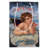 ORIGINAL ART WINGED HEAT Gift Bag Mittlere Geschenktüte (Vorderseite)