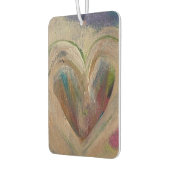 Original Art With Love Quote Car Air Freshener  Autolufterfrischer (Links)
