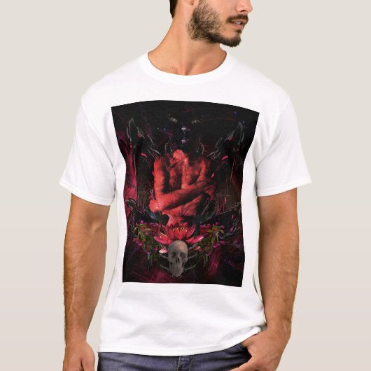 Original art work #4 "devil" T-Shirt (Vorderseite)