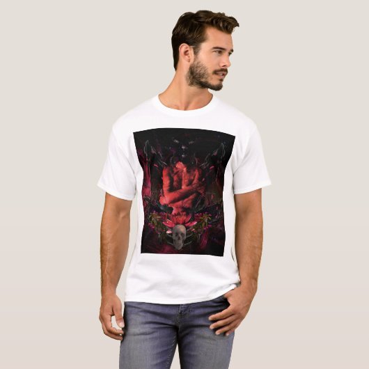 Original art work #4 "devil" T-Shirt (Vorne ganz)