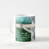 Original Art Work Christmas Isaiah 9:6 Kaffeetasse (Vorderseite Links)