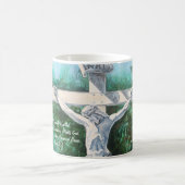 Original Art Work Christmas Isaiah 9:6 Kaffeetasse (Mittel)