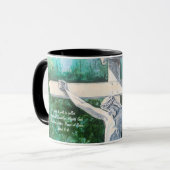 Original Art Work Christmas Isaiah 9:6 Tasse (Vorderseite Links)