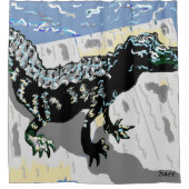 Original Art Work/Prints von Sarr Duschvorhang (Vorderseite)