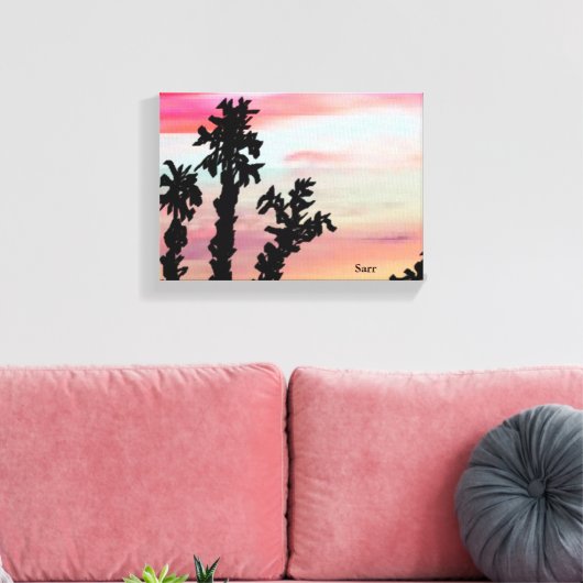 Original Art Work/Prints von Sarr Leinwanddruck (Insitu (Wohnzimmer))