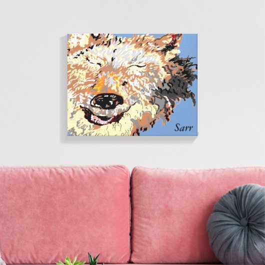 Original Art Work/Prints von Sarr Leinwanddruck (Insitu (Wohnzimmer))