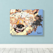 Original Art Work/Prints von Sarr Leinwanddruck (Insitu (Holzboden))