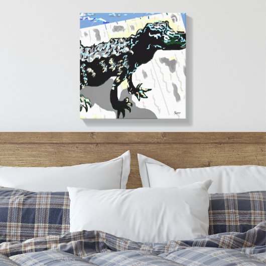 Original Art Work/Prints von Sarr Leinwanddruck (Insitu (Schlafzimmer))