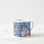 Original Art Work Scripting Espressotasse (Vorderseite Rechts)