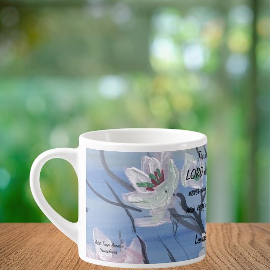 Original Art Work Scripting Espressotasse
