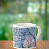 Original Art Work Scripting Espressotasse