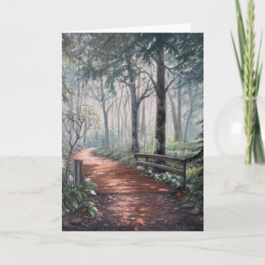 Original Artwork Grußkarte Karte (Vorderseite)