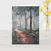 Original Artwork Grußkarte Karte (Gelbe Blume)