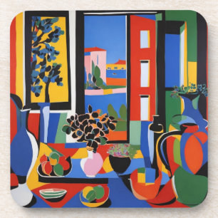 Original Artwork in Matisse Style Untersetzer