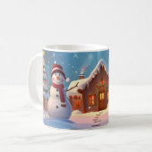 Original Artwork Series, Weihnachten Kaffeetasse (Vorderseite Links)