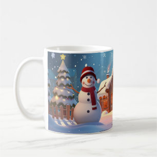 Original Artwork Series, Weihnachten Kaffeetasse