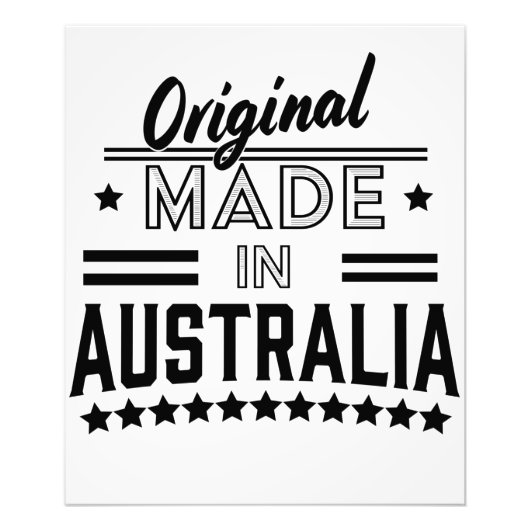 Original aus Australien Fotodruck (Vorne)