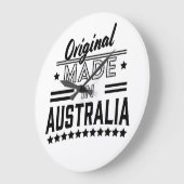 Original aus Australien Große Wanduhr (Winkel)