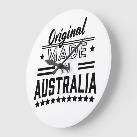 Original aus Australien Große Wanduhr (Winkel)