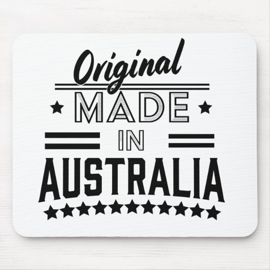 Original aus Australien Mousepad (Vorne)