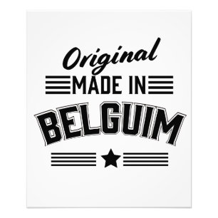 Original aus Belgien Fotodruck