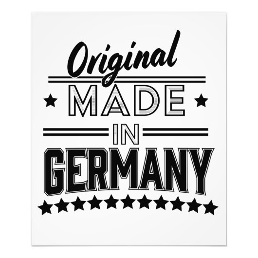 Original aus Deutschland Fotodruck (Vorne)
