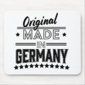 Original aus Deutschland Mousepad (Vorne)