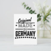 Original aus Deutschland Postkarte (Stehend Vorderseite)