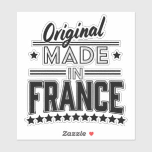 Original aus Frankreich Logo Aufkleber