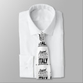 Original aus Italien Logo Krawatte (Gebunden)