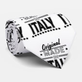 Original aus Italien Logo Krawatte (Gerollt)