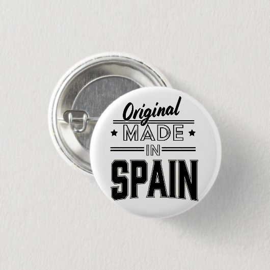 Original aus Spanien Button (Vorne & Hinten)