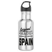 Original aus Spanien Edelstahlflasche (Vorderseite)