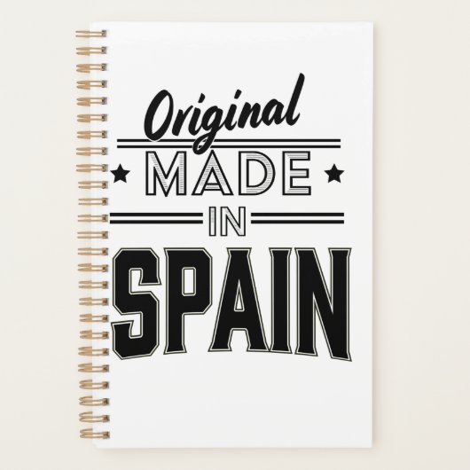 Original aus Spanien Planer (Vorderseite)