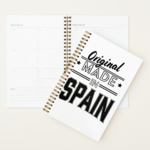 Original aus Spanien Planer