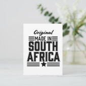 Original aus Südafrika Postkarte (Stehend Vorderseite)
