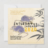 Original Bamboo Rats Lackierung Wünsche in Chinesi (Rückseite)