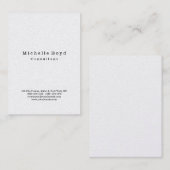 Original Beruflich Stylish Modern Minimalistisch Visitenkarte (Vorne/Hinten)