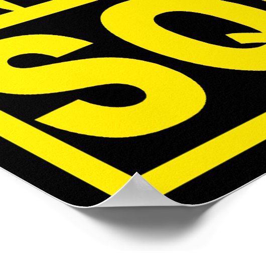 Original & Best-Selling Bobo's BEHALT IT SQUATCHY! Poster (Ecke)