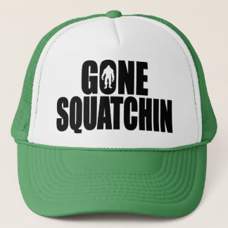 Original & Best-Selling Bobo's GONE SQUATCHIN Hat Truckerkappe