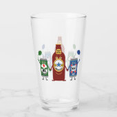 Original Bierliebhaber Geschenke Glas (Rückseite)