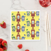 Original Bierliebhaber Geschenke Serviette (Beispiel)