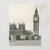 Original Big ben 1953 Foto Postkarte (Vorderseite)
