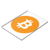 Original Bitcoin (BTC)-Logo Notizblock (Linke Seite)