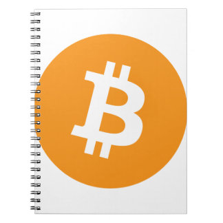 Original Bitcoin (BTC)-Logo Notizblock