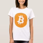 Original Bitcoin (BTC)-Logo T-Shirt (Vorderseite)