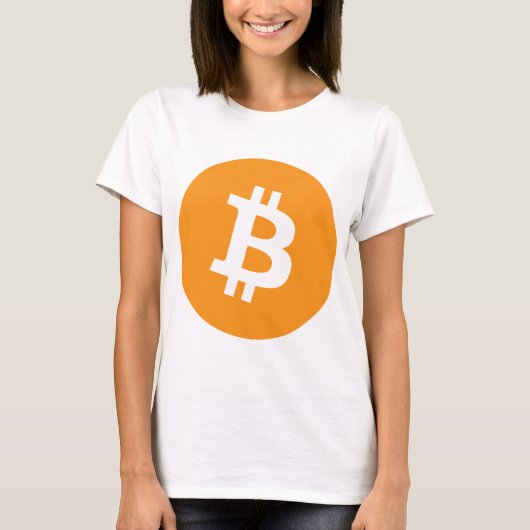 Original Bitcoin (BTC)-Logo T-Shirt (Vorderseite)